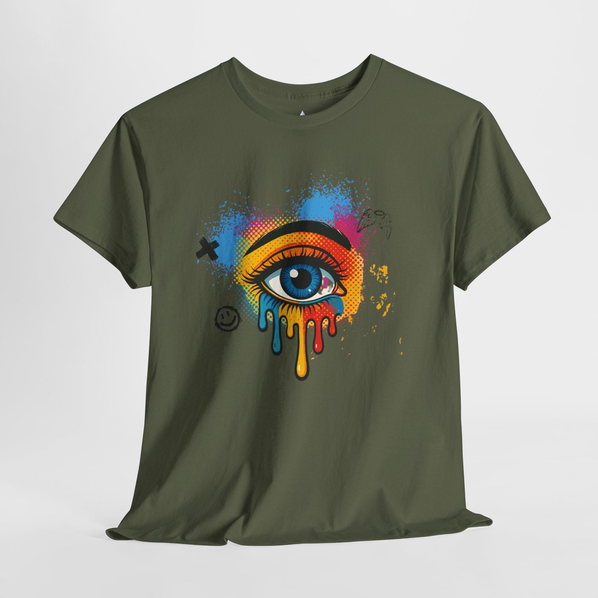Artistic Eye Tee, Unisex Heavy Cotton T-Shirt