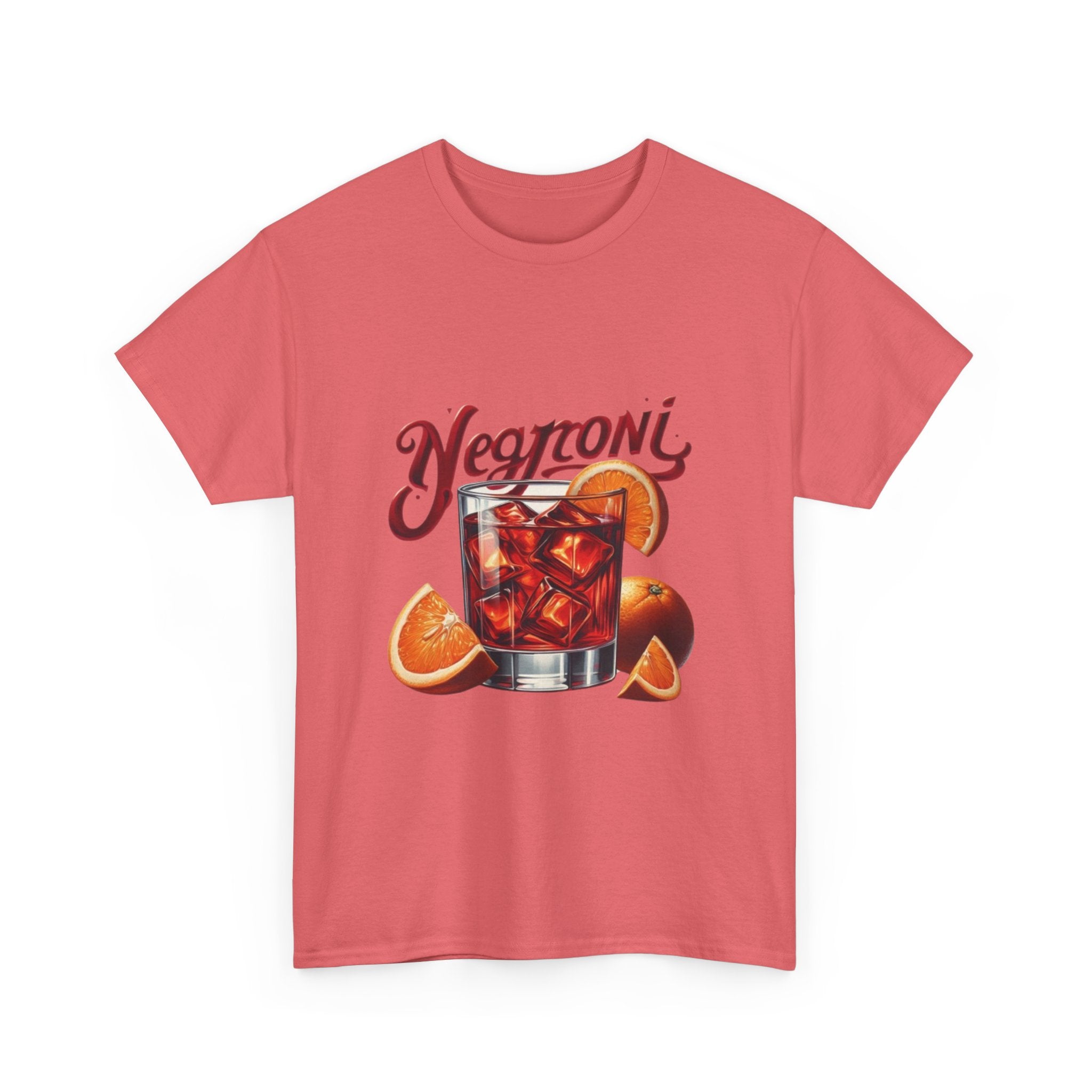 Negroni Cocktail Unisex Heavy Cotton Tee