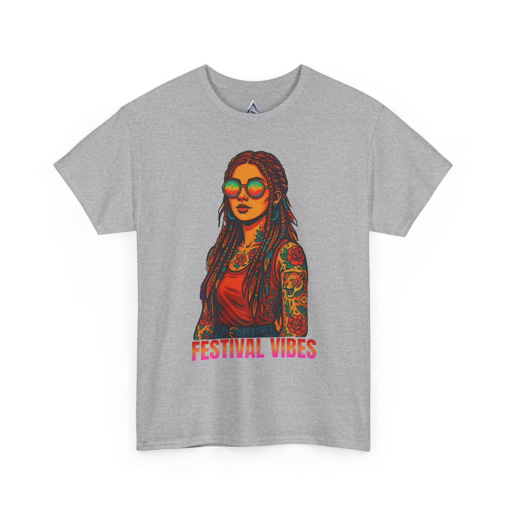 Festival Vibes Unisex Heavy Cotton Tee