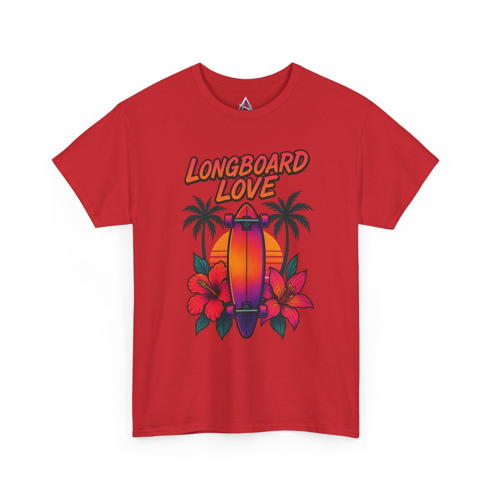 Longboard Love Unisex Heavy Cotton Tee