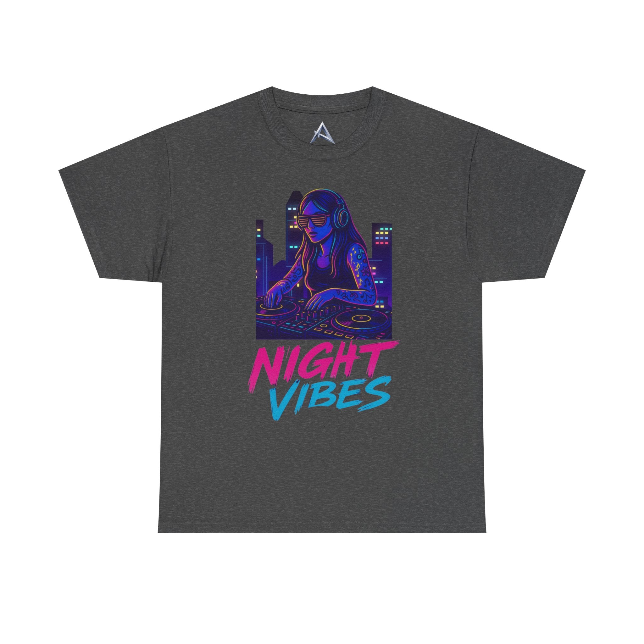 Night Vibes Unisex Heavy Cotton Tee
