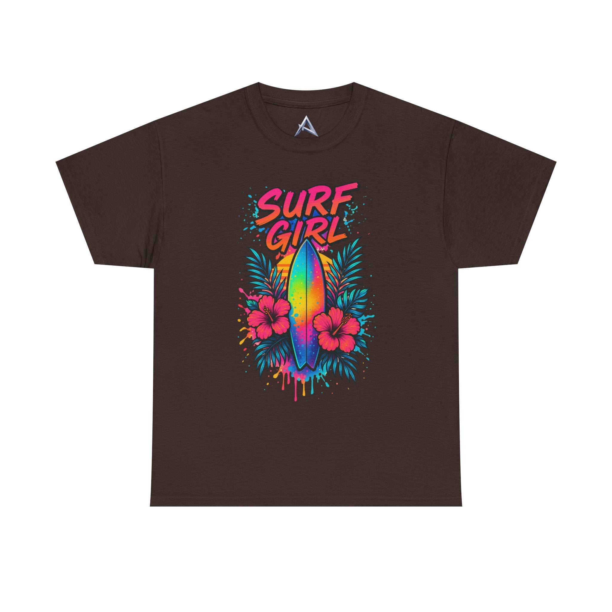 Surf Girl Vintage Heavy Cotton Tee