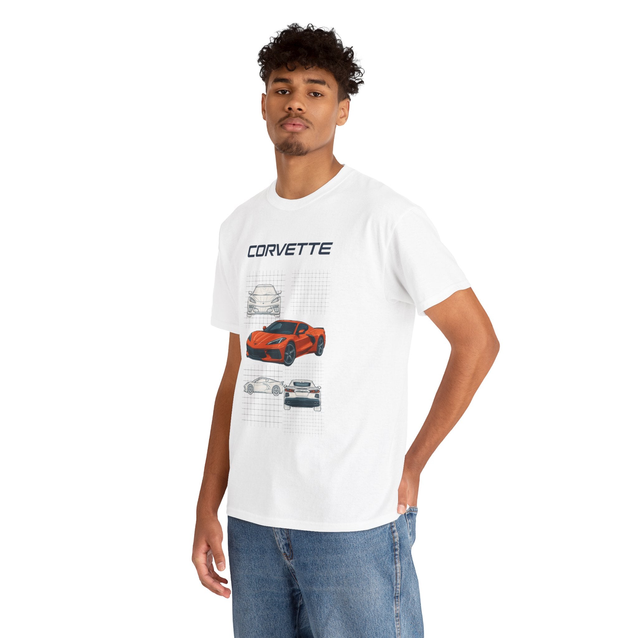 Corvette Enthusiast Heavy Cotton Tee
