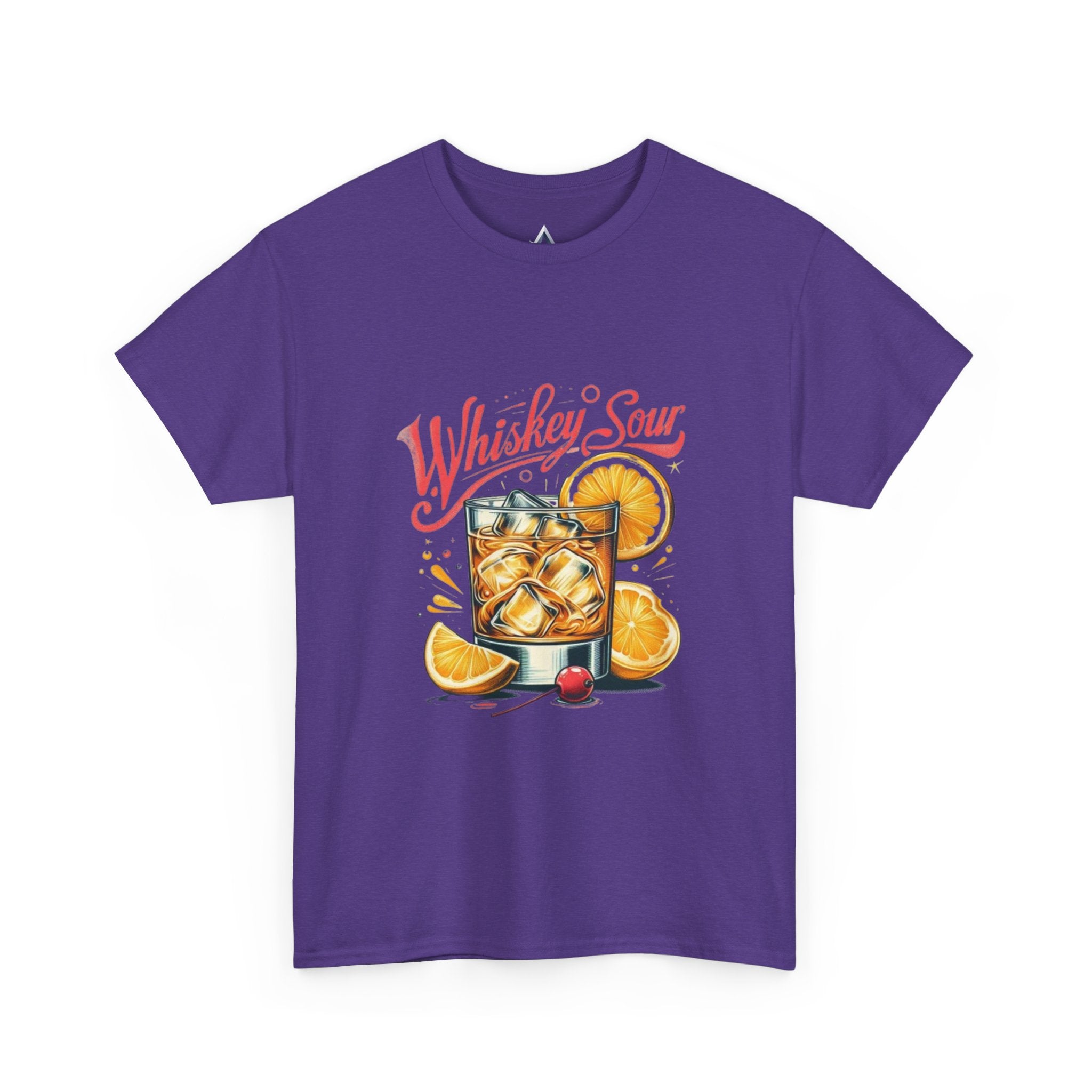 Whiskey Sour Cocktail Unisex Heavy Cotton Tee