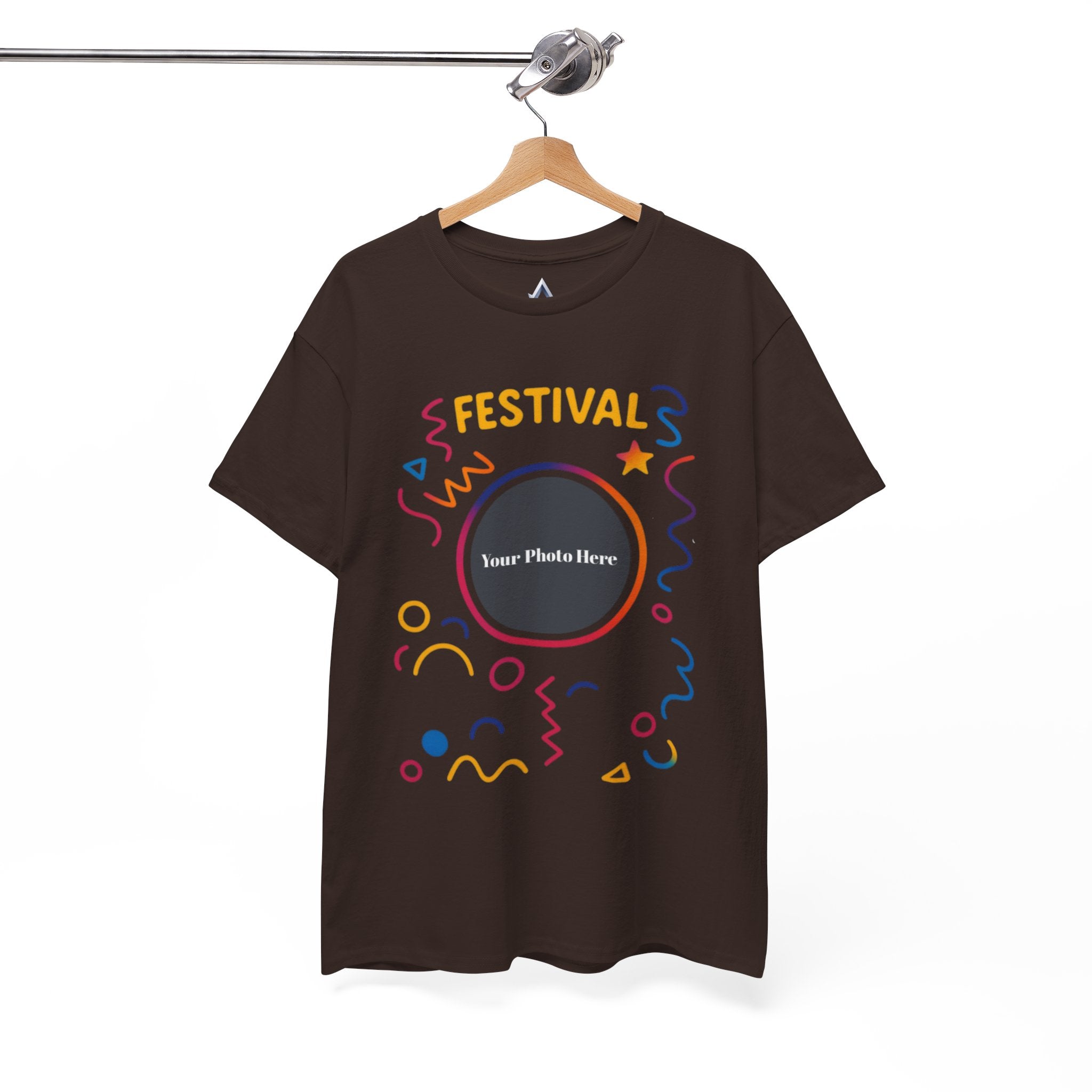 Festival Custom Photo Heavy Cotton Tee