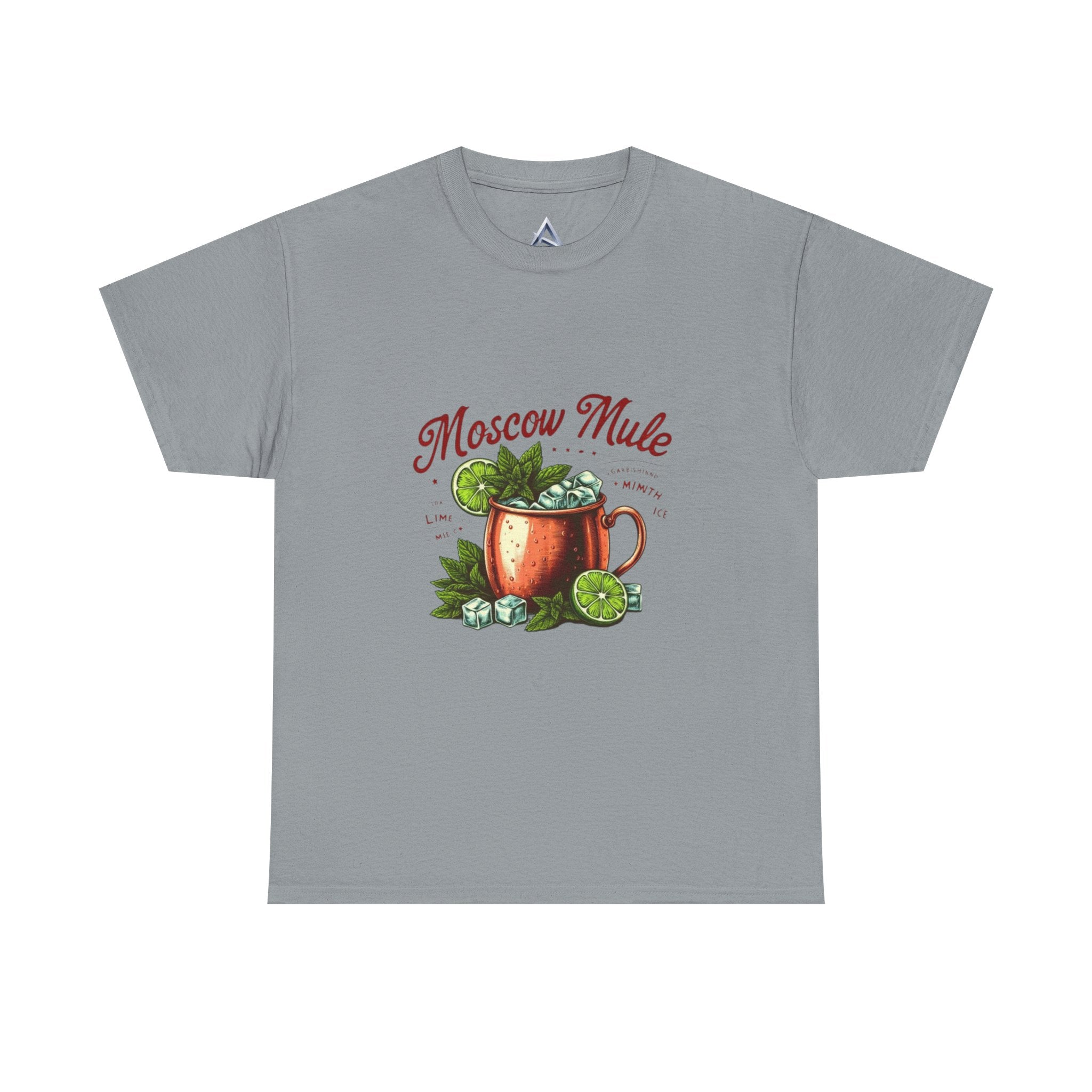 Moscow Mule Cocktail Unisex Heavy Cotton Tee