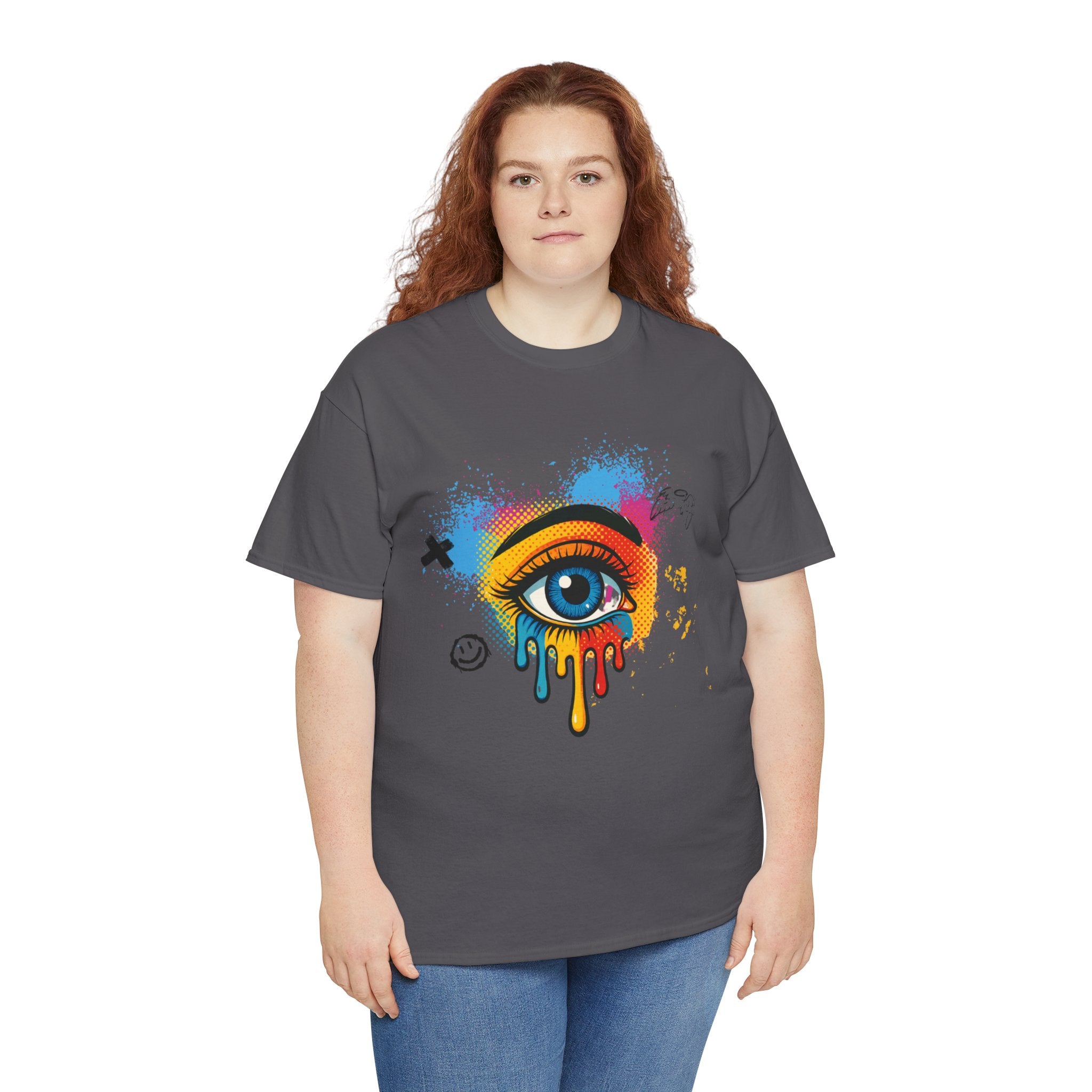 Artistic Eye Tee, Unisex Heavy Cotton T-Shirt