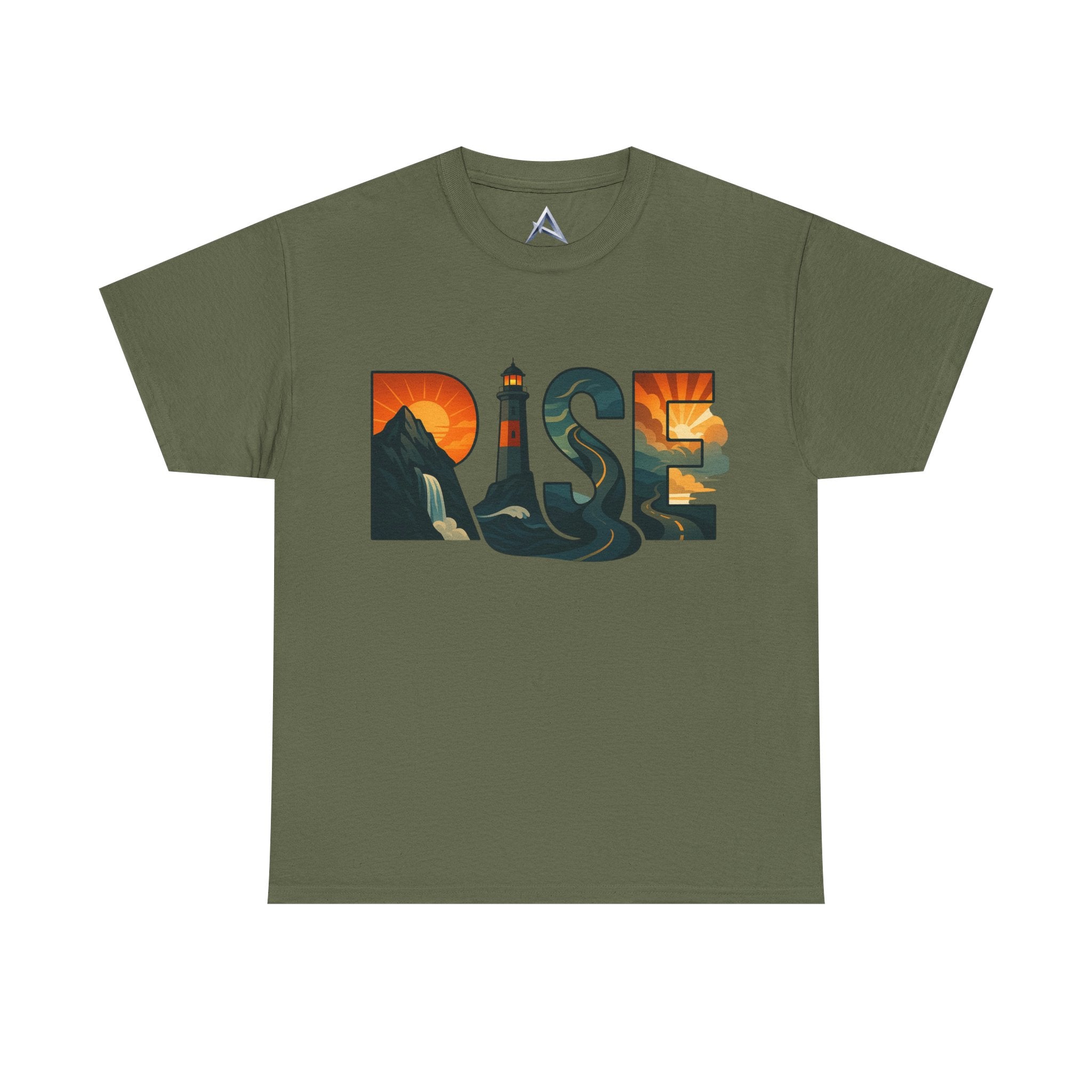 Inspire with the RISE Unisex Heavy Cotton Tee