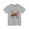 Stylish Car Graphic Unisex Heavy Cotton Tee