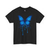 Blue Butterfly Art Unisex Heavy Cotton Tee