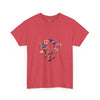 Floral Feminist Empowering Statement Heavy Cotton Custom Tee