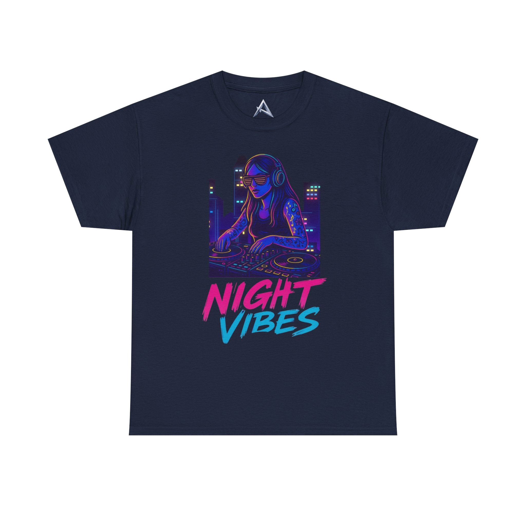 Night Vibes Unisex Heavy Cotton Tee