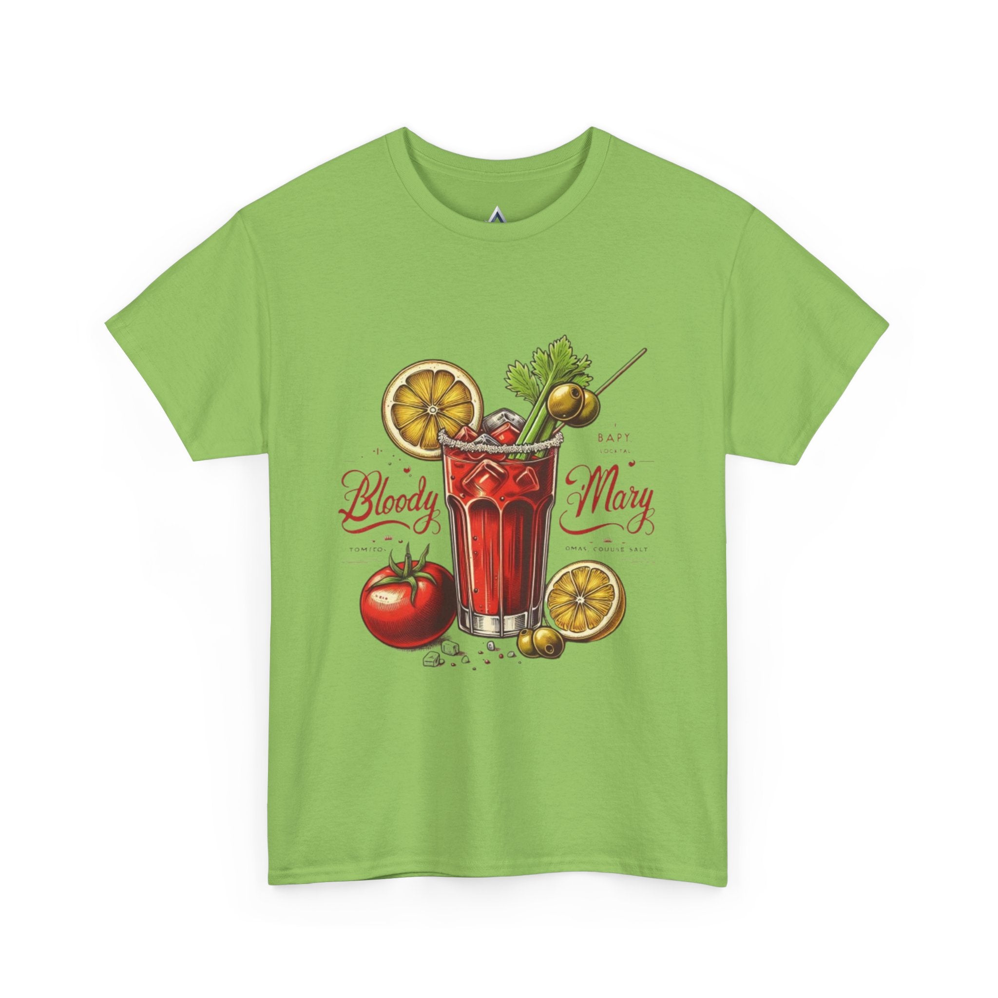 Bloody Mary Cocktail Unisex Heavy Cotton Tee