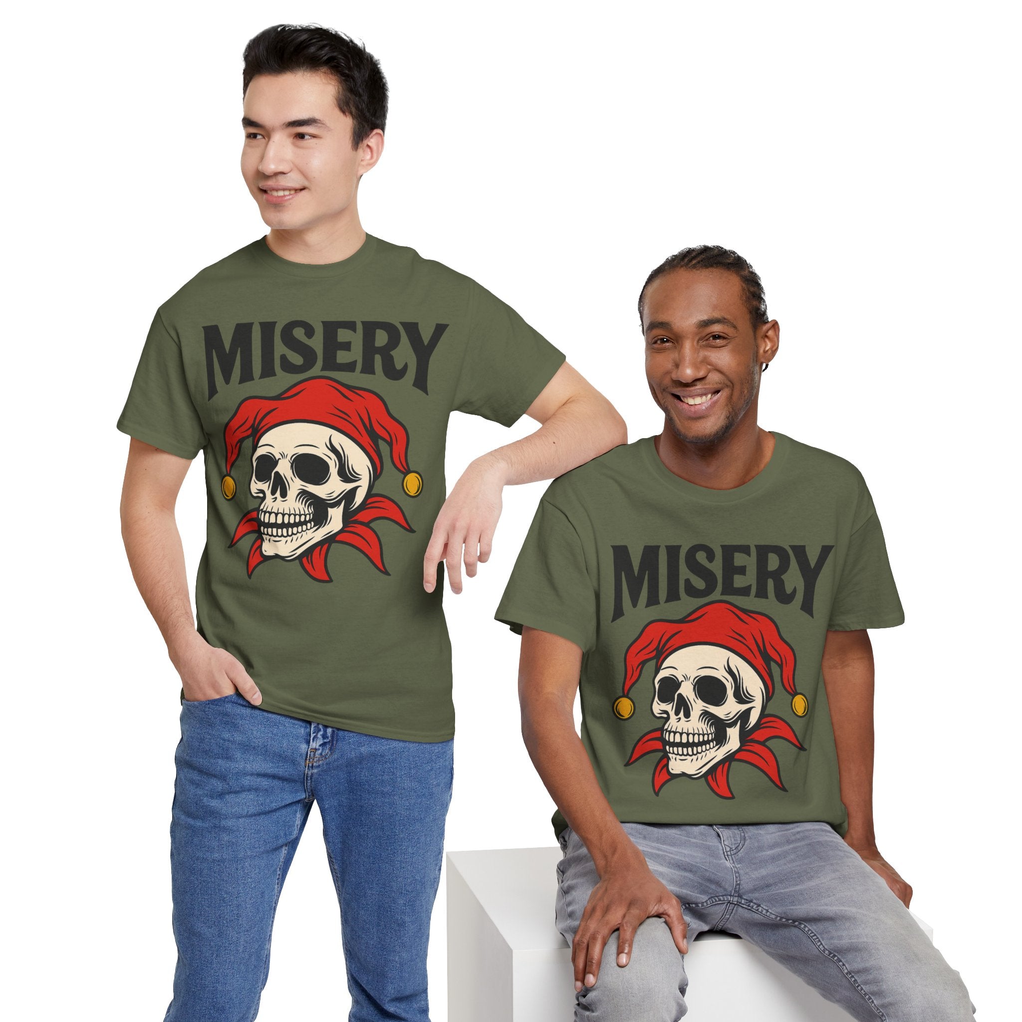 Skull Misery Unisex Heavy Cotton Tee