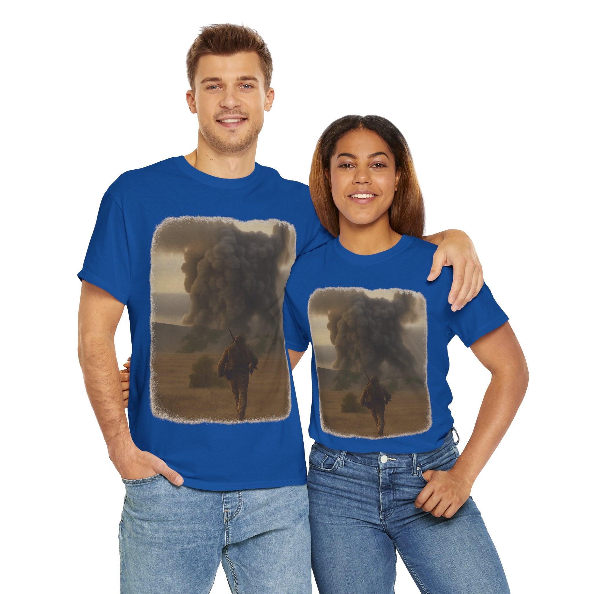 Vintage Illuionic Unisex Heavy Cotton Tee