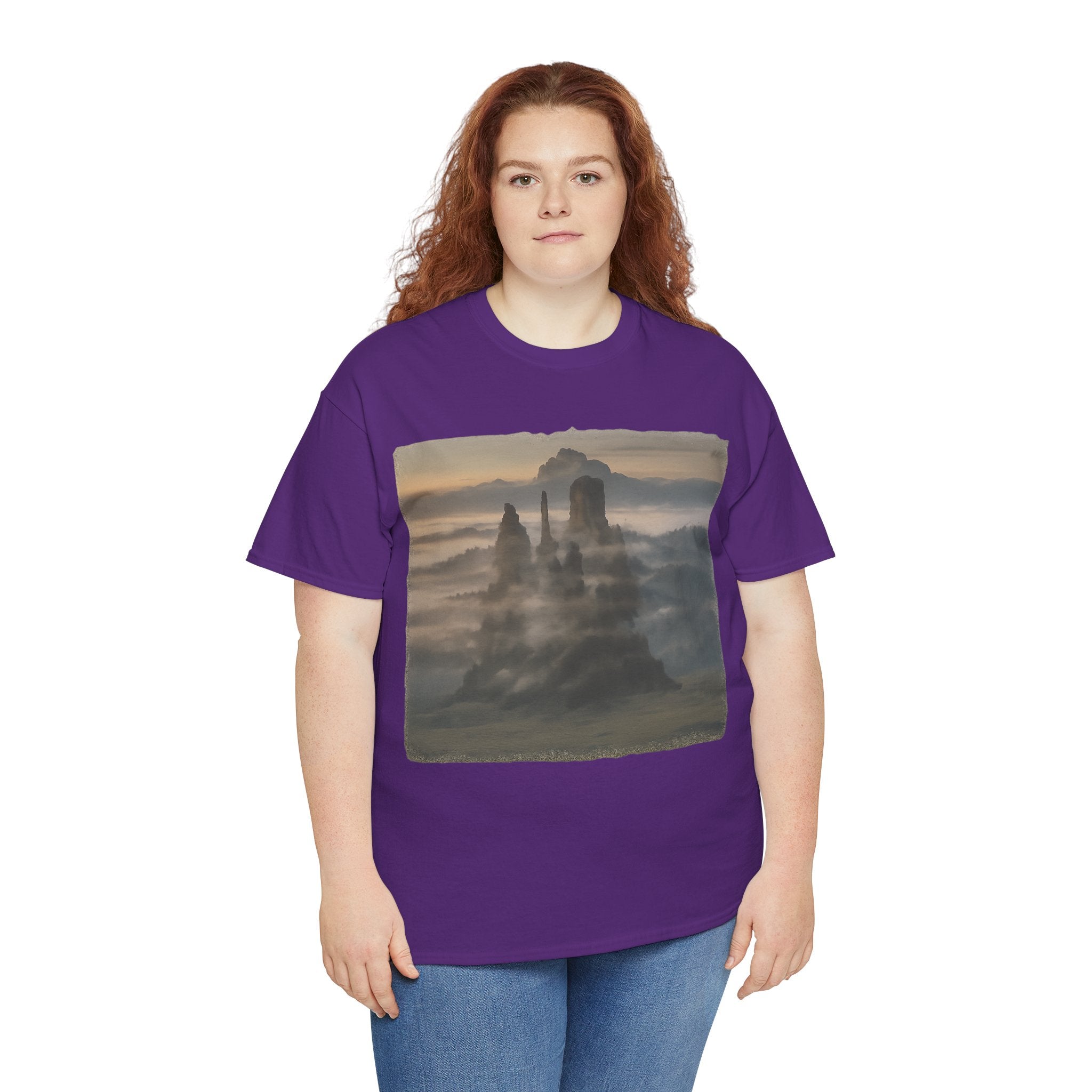 Mystical Castle Unisex Heavy Cotton Tee