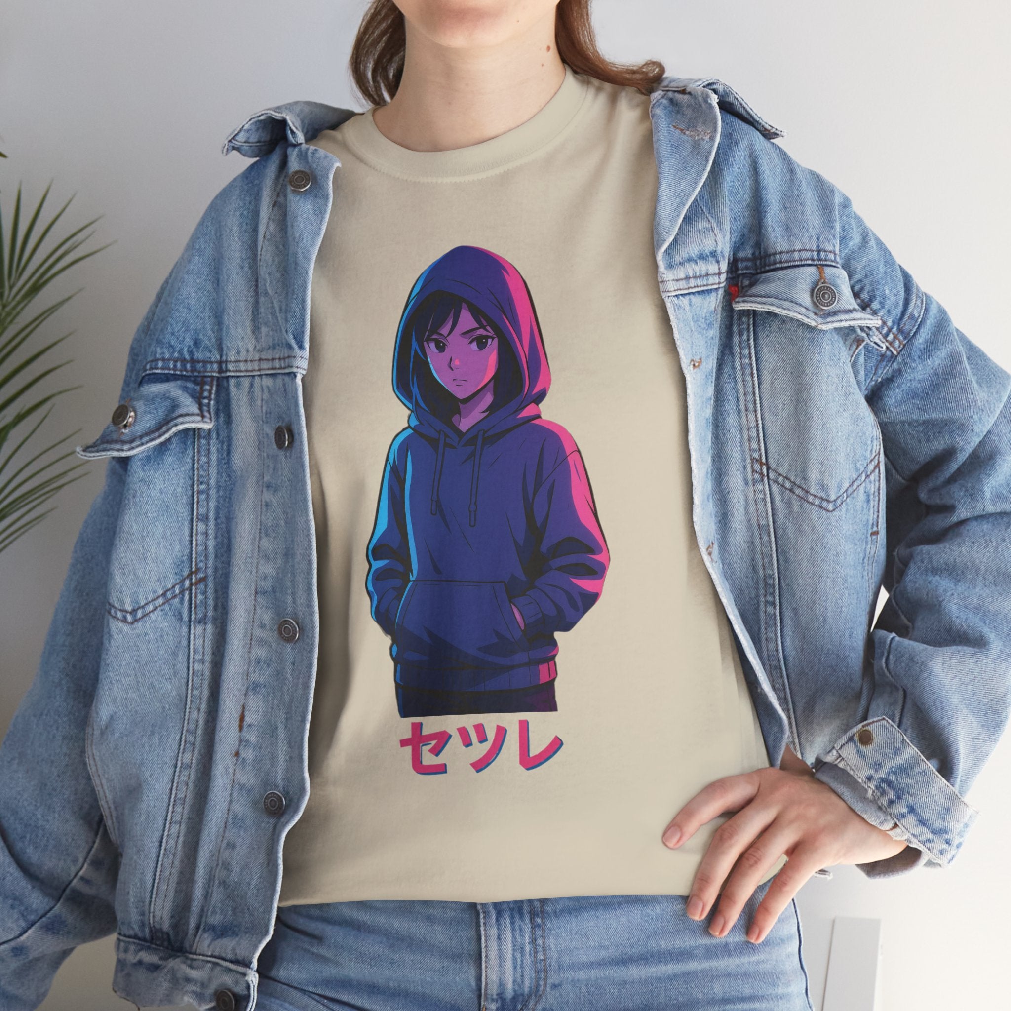 Anime-Inspired Unisex Heavy Cotton Tee
