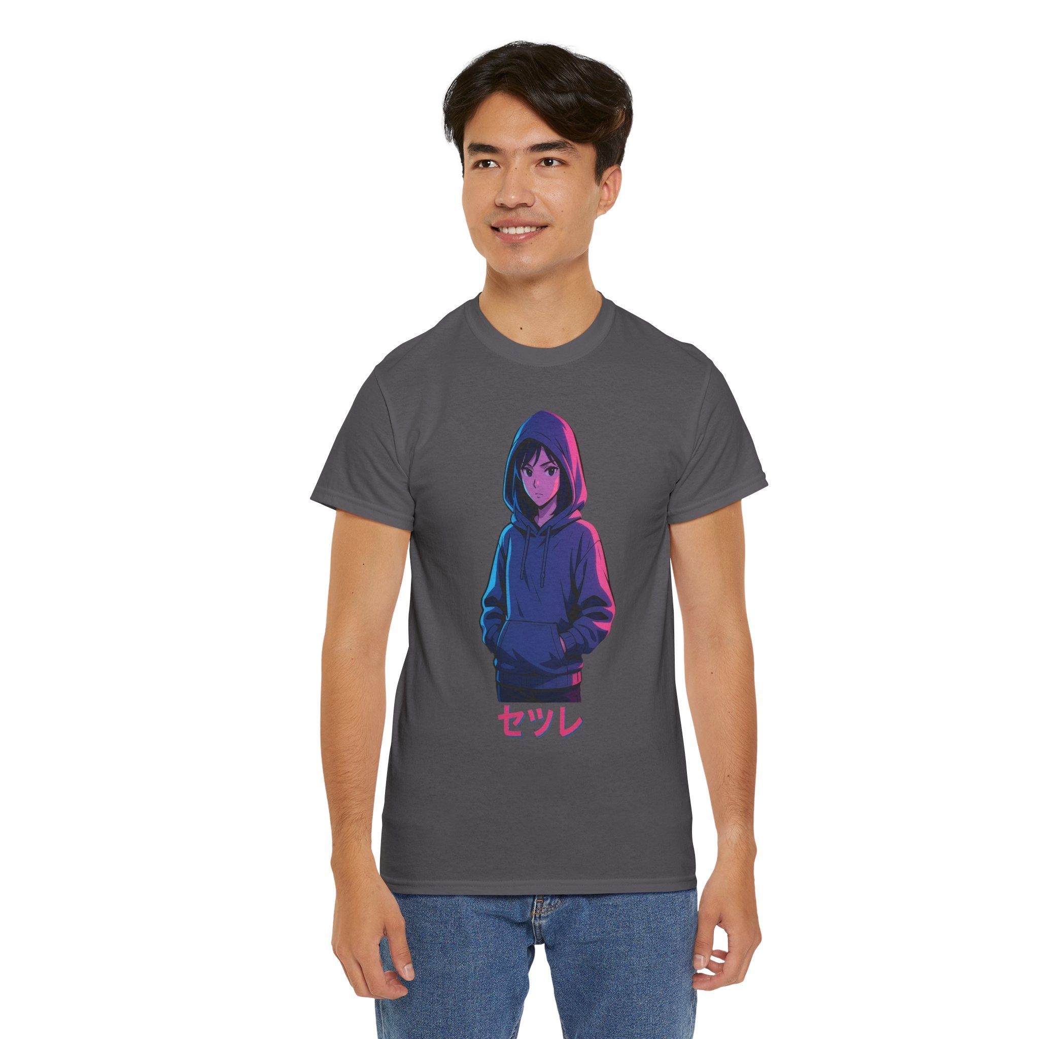 Anime-Inspired Unisex Heavy Cotton Tee