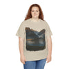 Nature-Inspired Unisex Heavy Cotton Tee, Outdoor, Adventure, Casual Wear, Gift for Nature Lovers, Hiking Merchandise