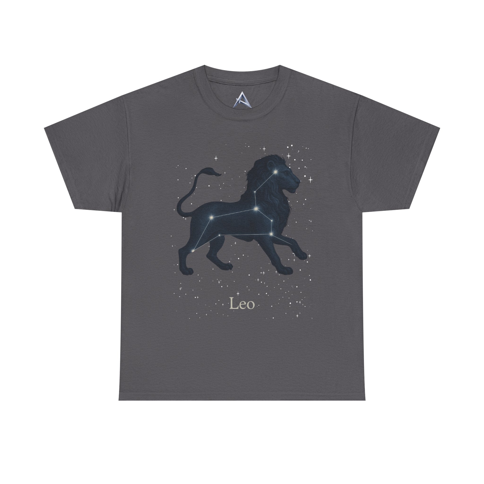 Leo Constellation Zodiac Heavy Cotton Tee