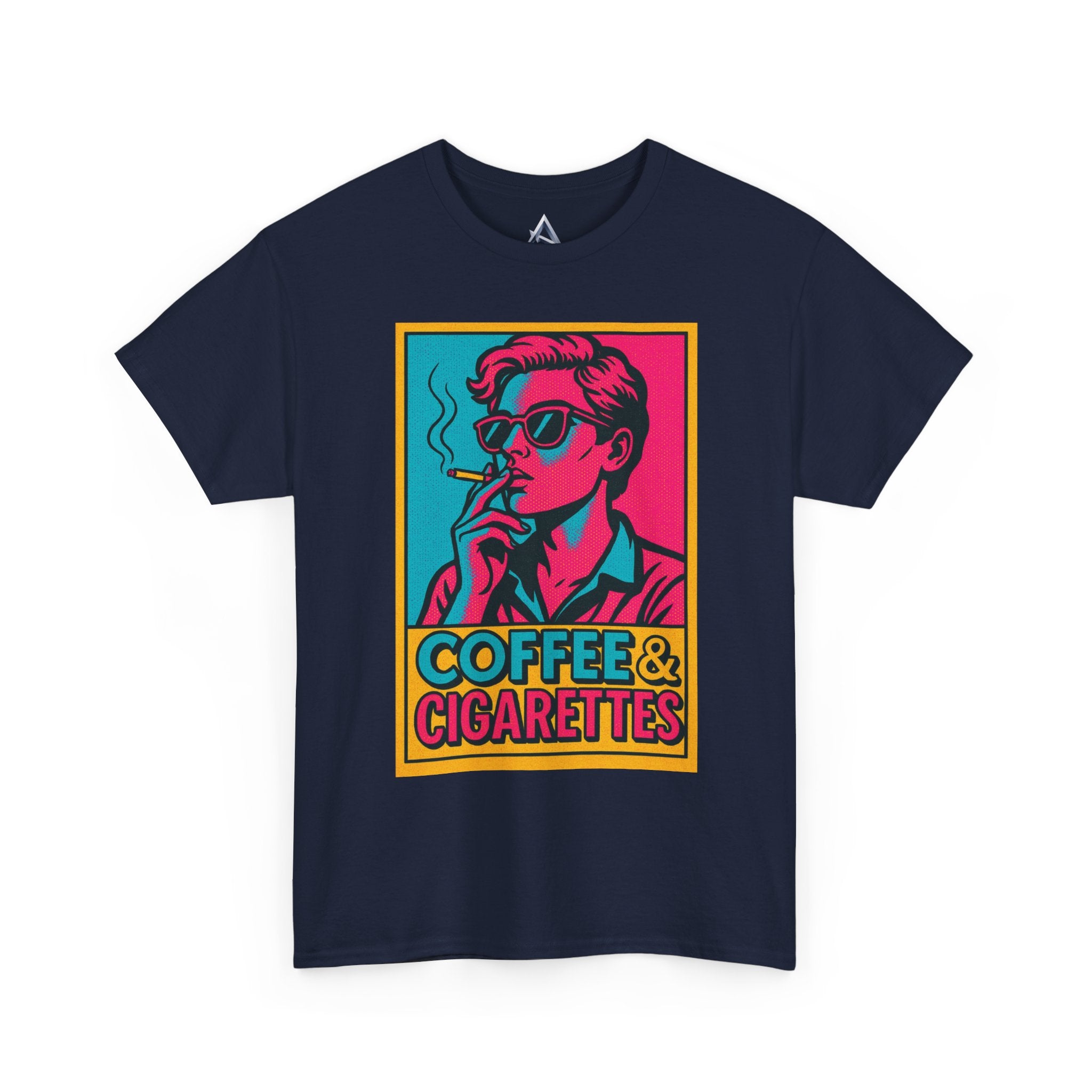 Coffee & Cigarettes Vintage Unisex Heavy Cotton Tee