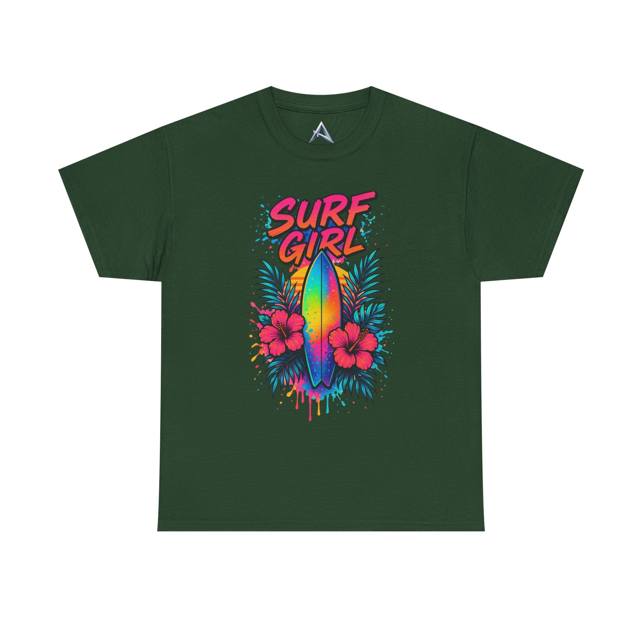 Surf Girl Vintage Heavy Cotton Tee
