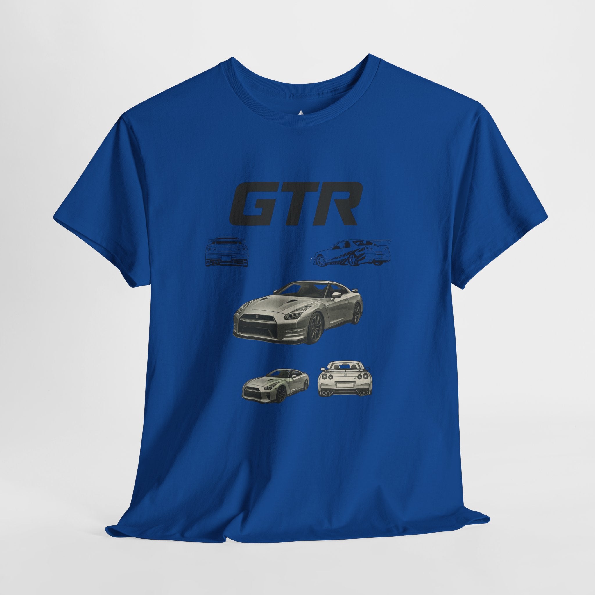GTR Car Enthusiast Graphic Heavy Cotton Tee
