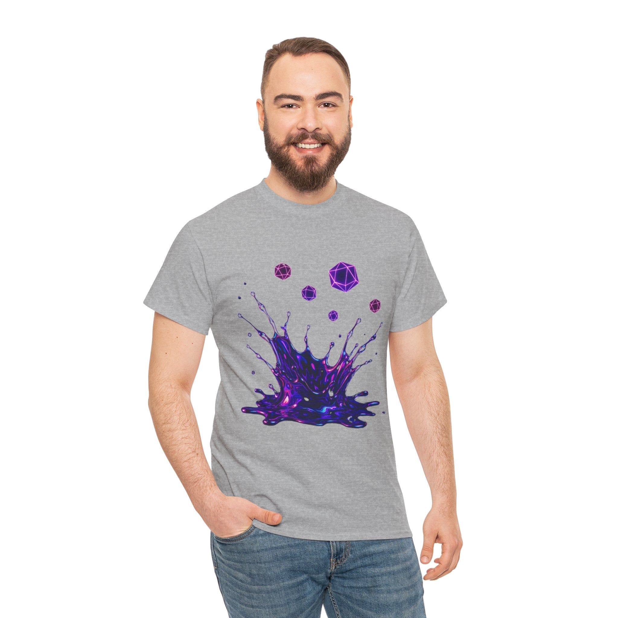 Cosmic Splash Unisex Heavy Cotton Tee
