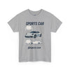 Sporty Car Graphic Heavy Cotton Tee