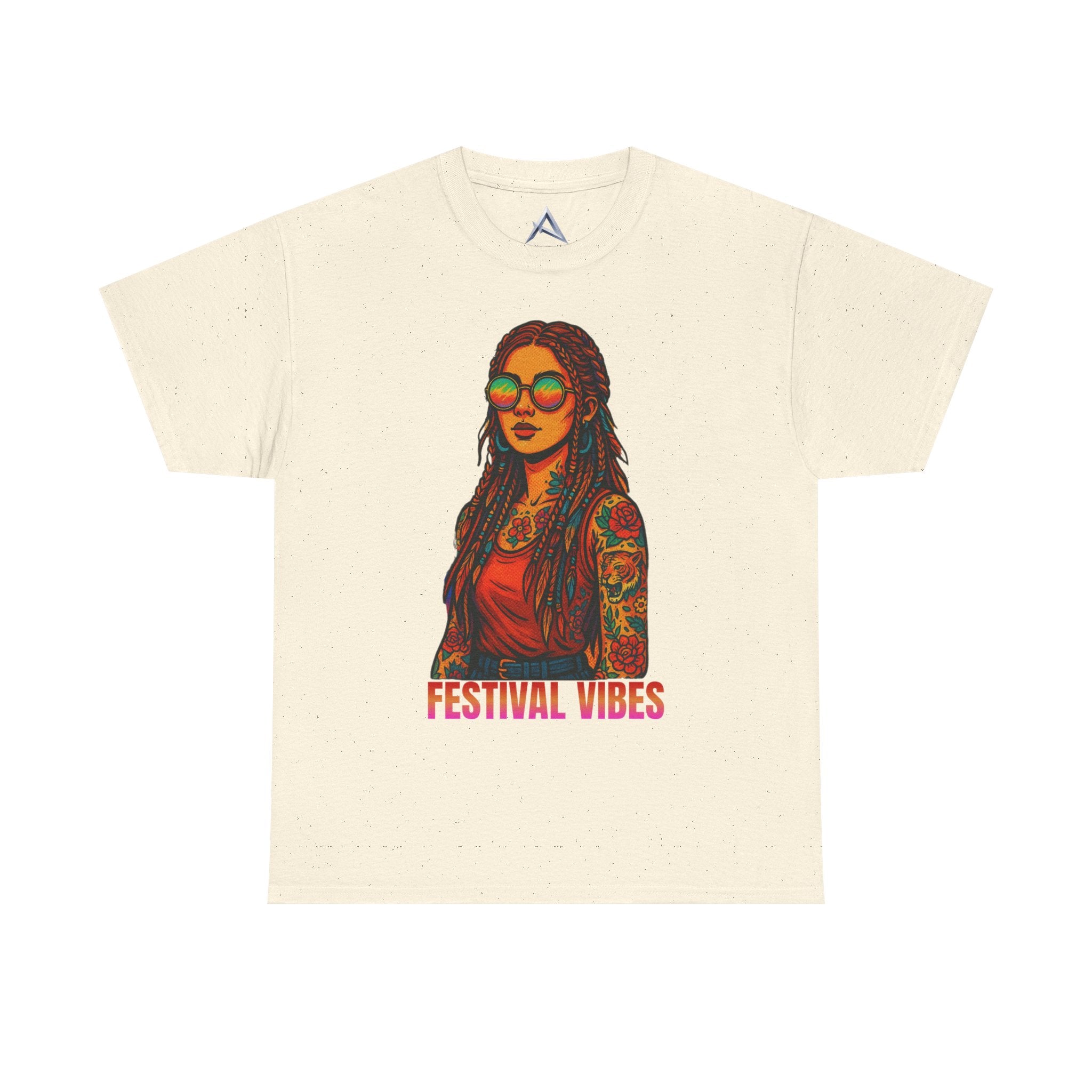Festival Vibes Unisex Heavy Cotton Tee