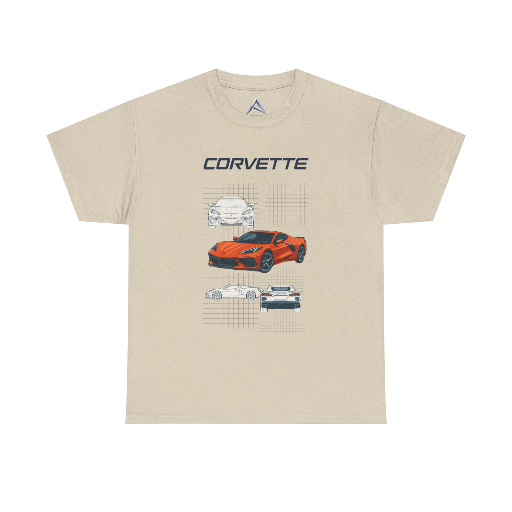 Corvette Enthusiast Heavy Cotton Tee