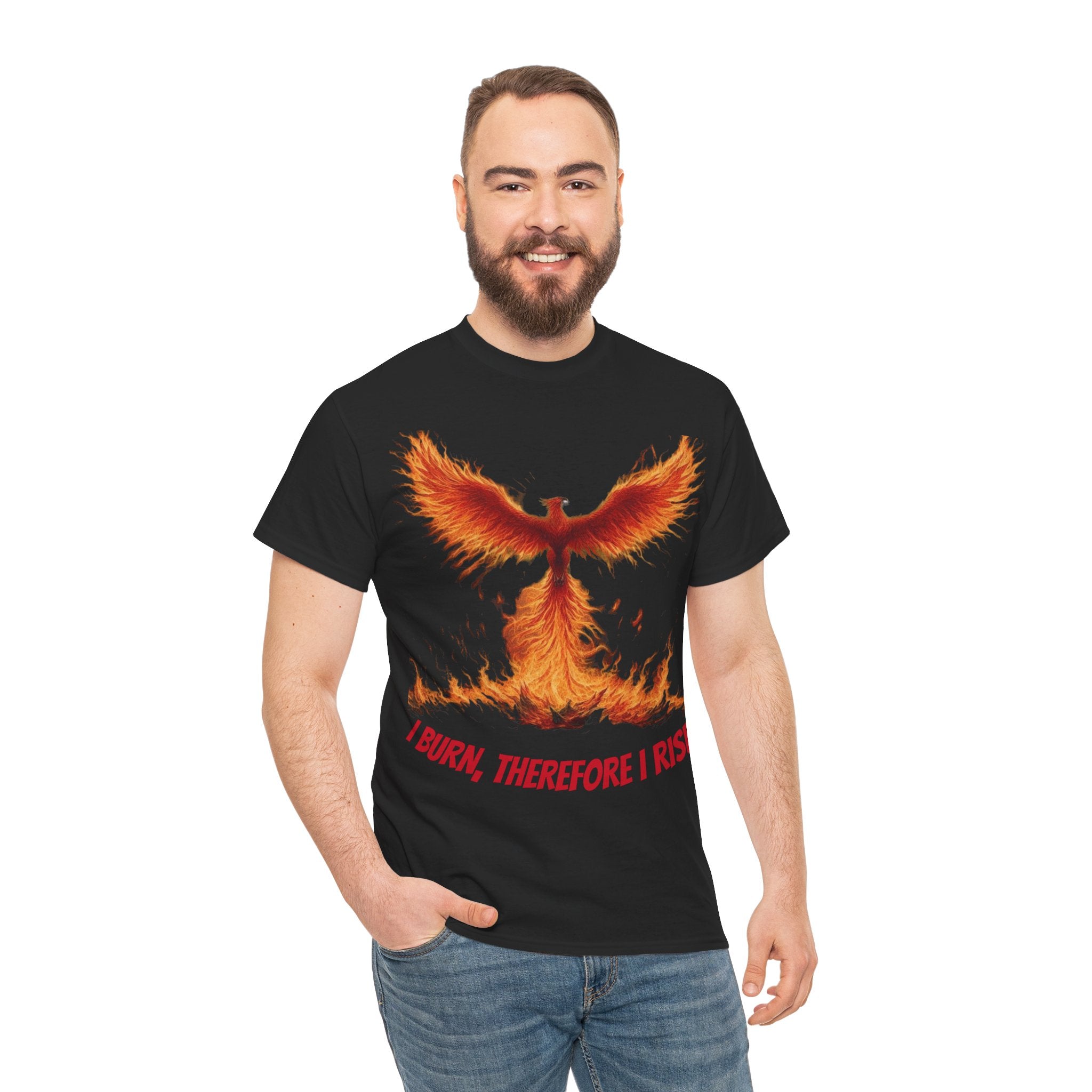 Phoenix Rise Unisex Heavy Cotton Tee