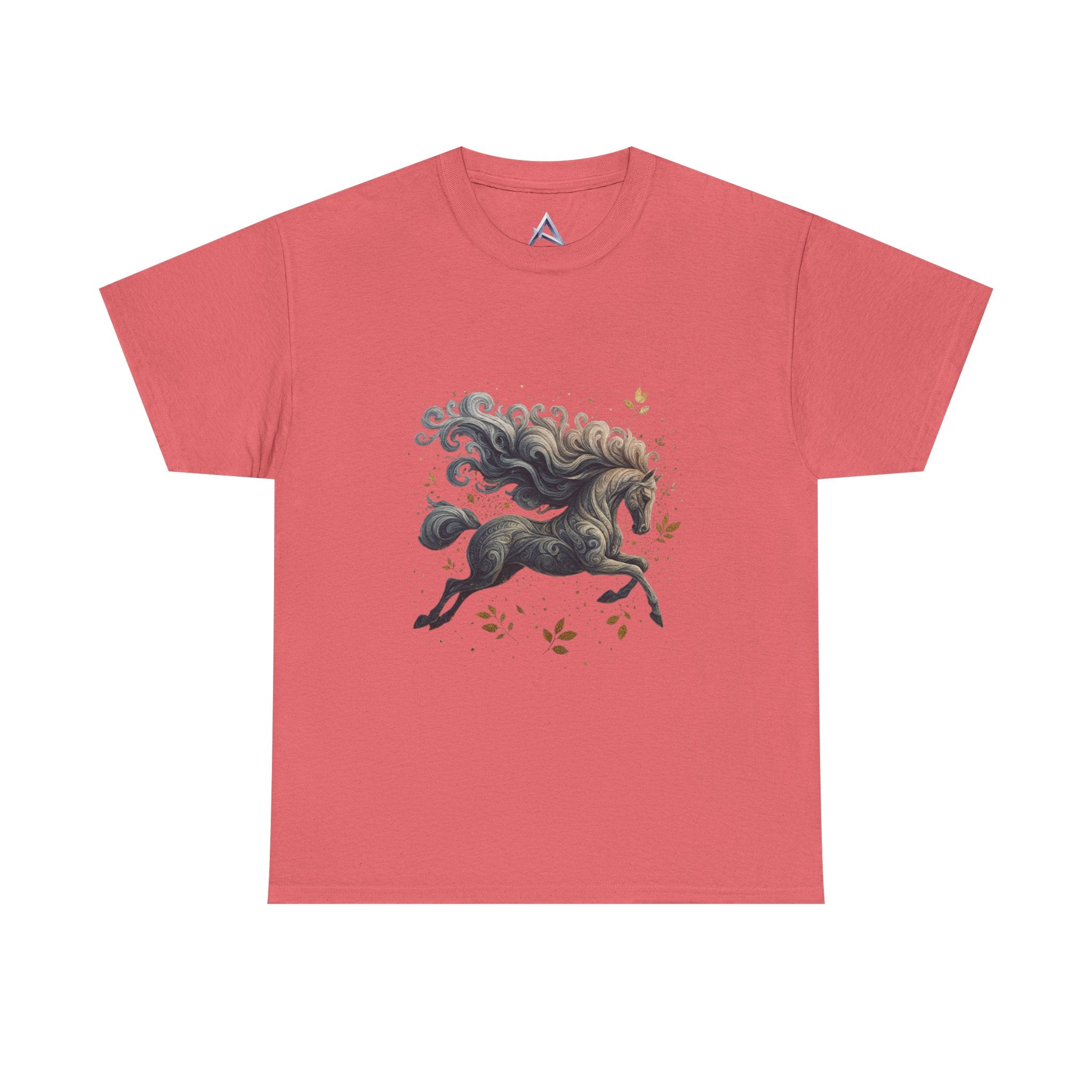 Majestic Horse Graphic Heavy Cotton Tee