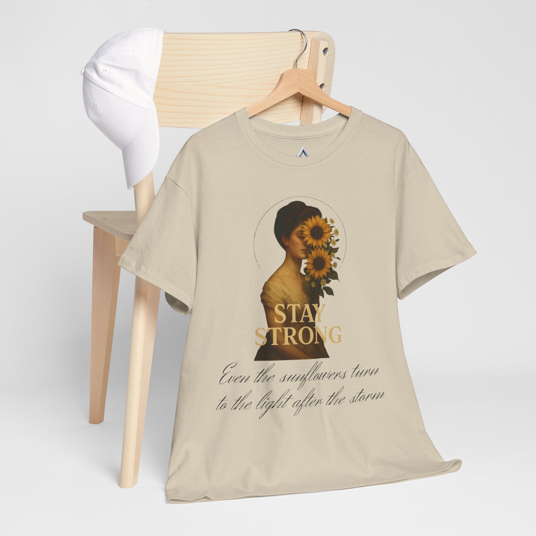 Inspirational Sunflower Heavy Cotton Tee
