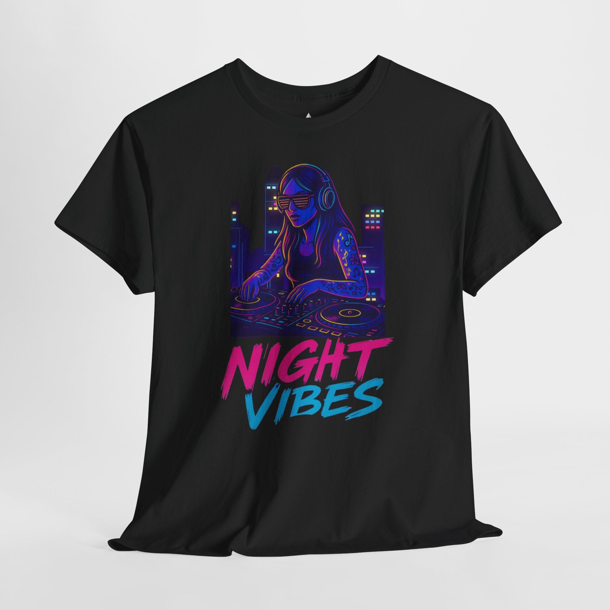 Night Vibes Unisex Heavy Cotton Tee