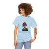 Artistic Floral Heavy Cotton Tee