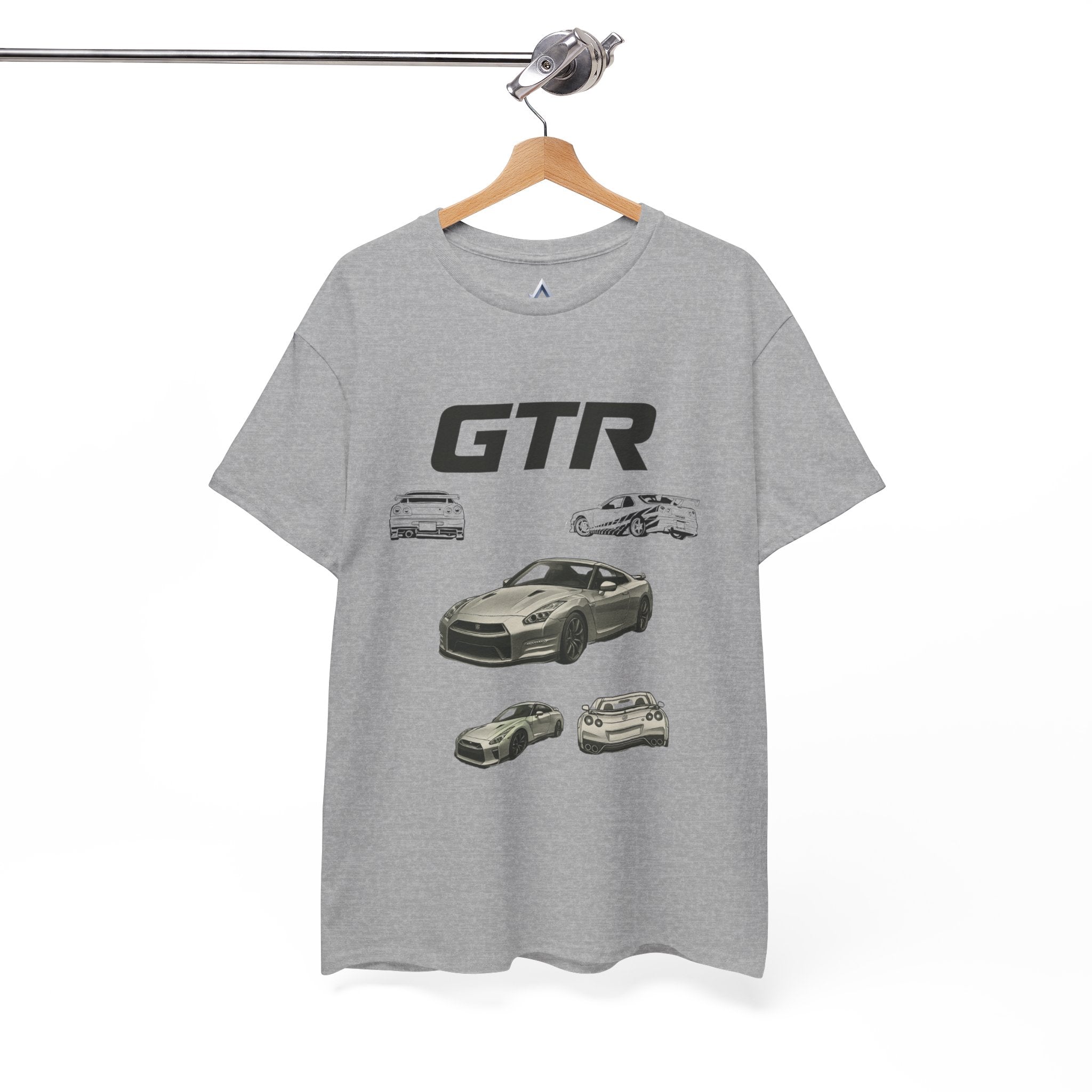 GTR Car Enthusiast Graphic Heavy Cotton Tee