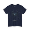 Cosmic Cancer Zodiac Unisex Heavy Cotton Tee