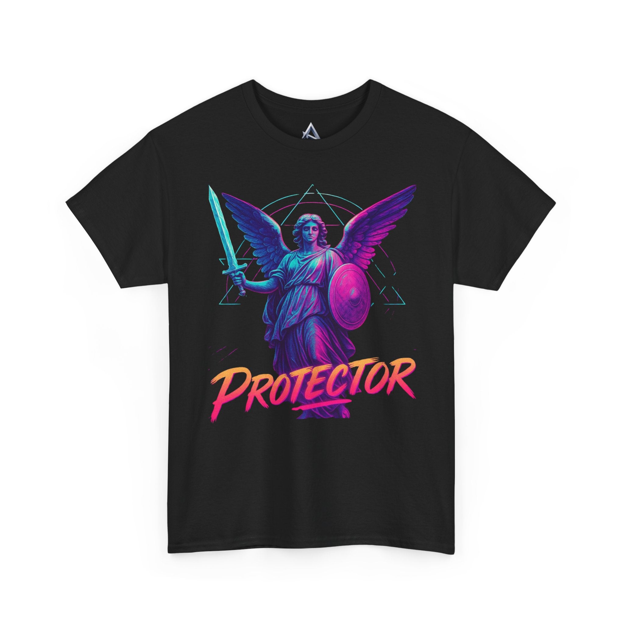 Vibrant Guardian Protector Graphic Heavy Cotton Tee