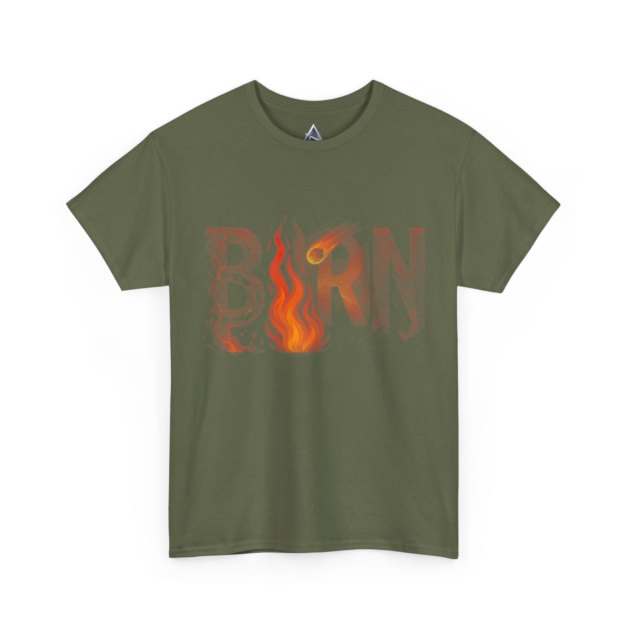 Burn Graphic Unisex Heavy Cotton Tee