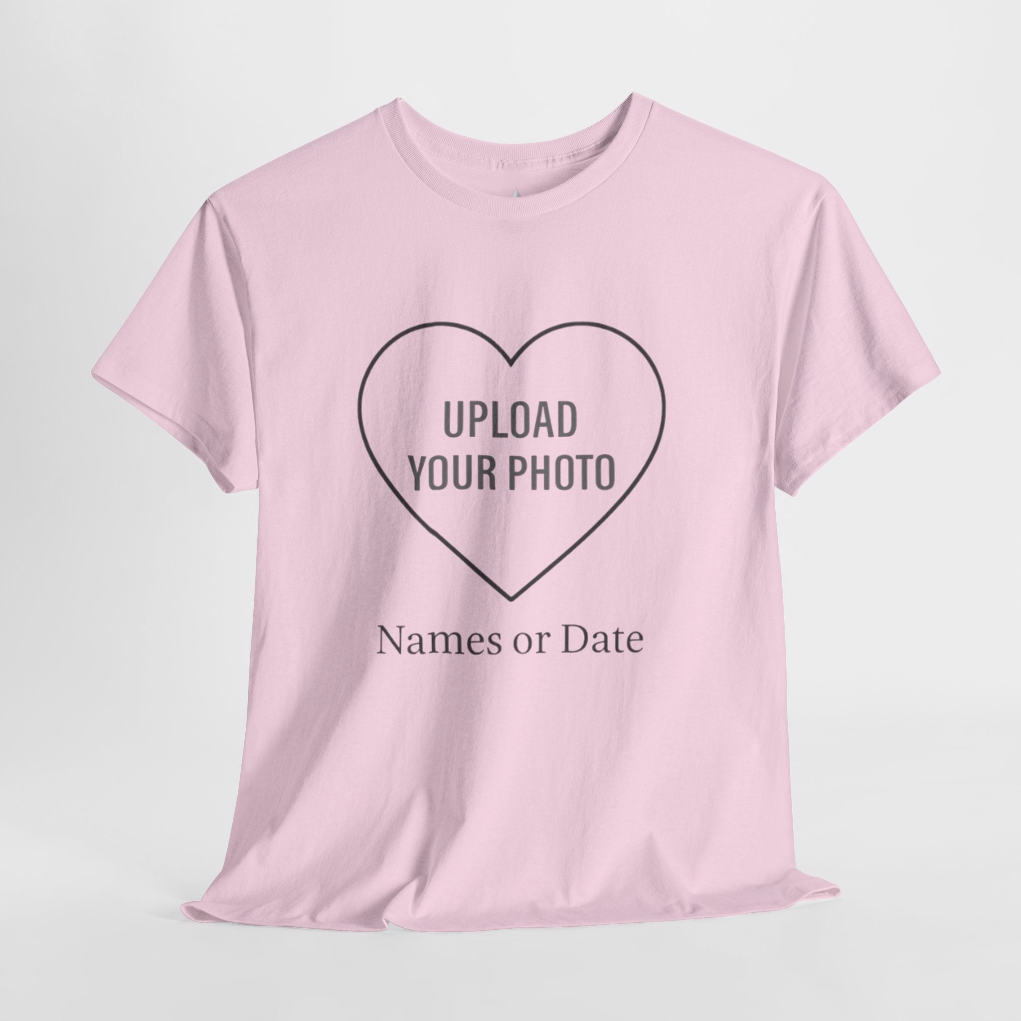 Photo Heart Custom - Heavy Cotton Tee