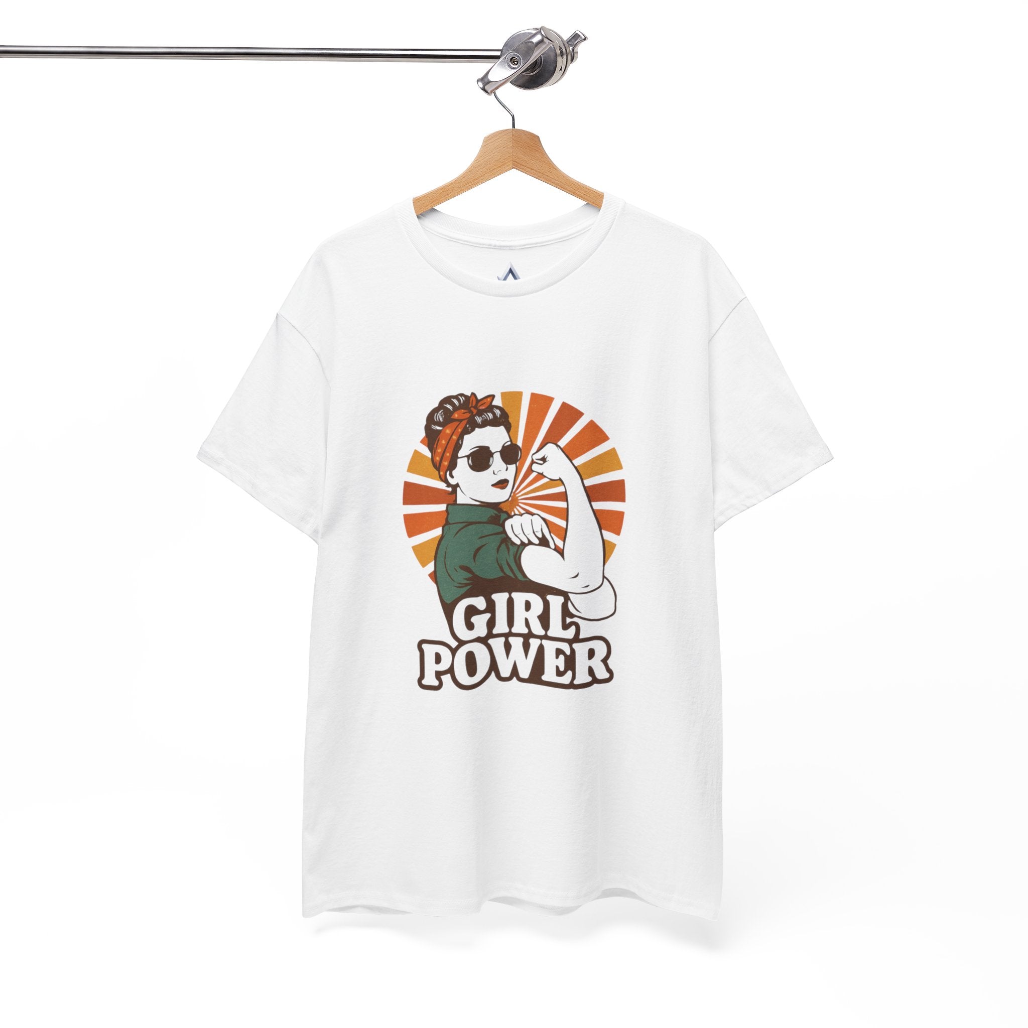 Empowering Girl Power Heavy Cotton Tee