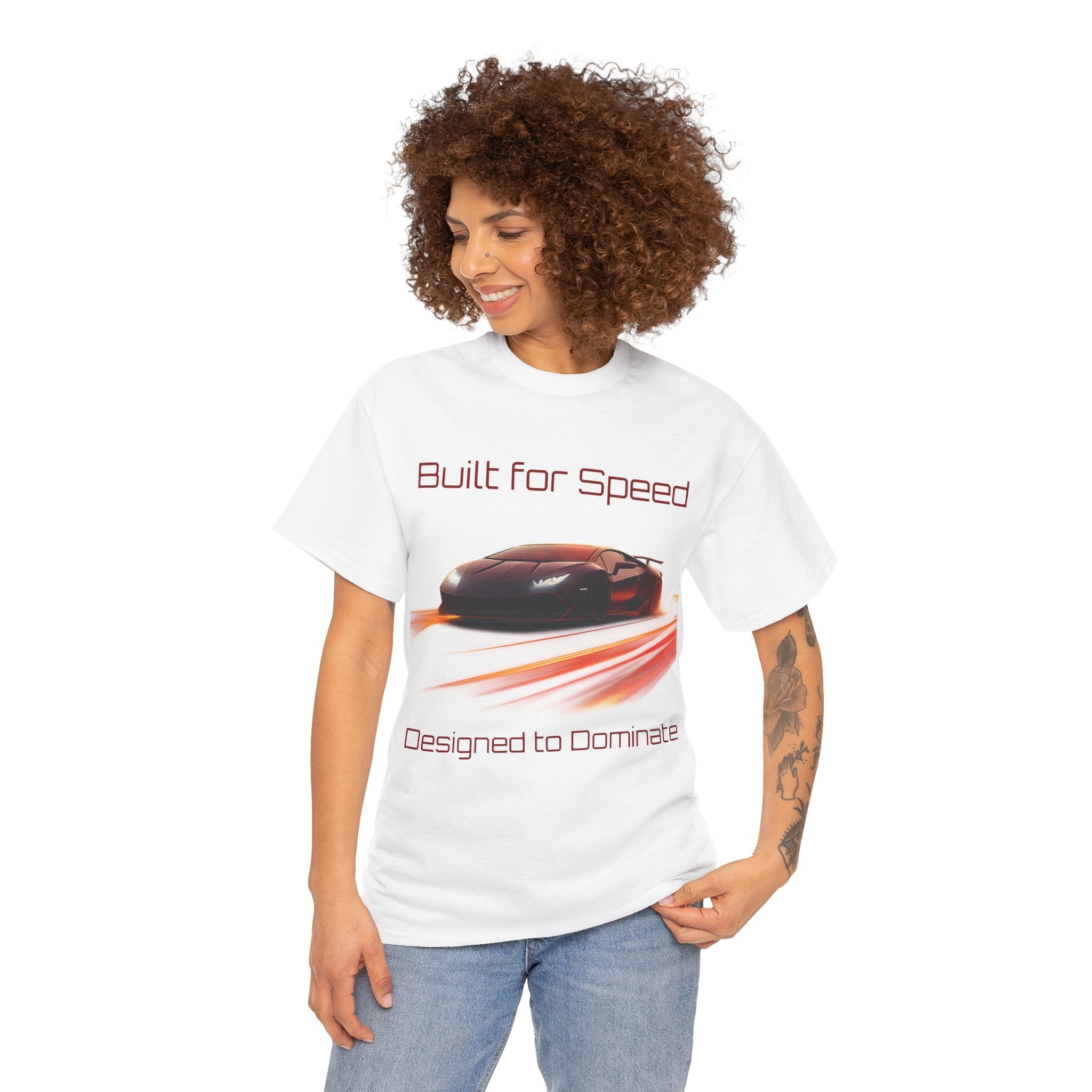 Built for Speed Unisex Heavy Cotton Tee