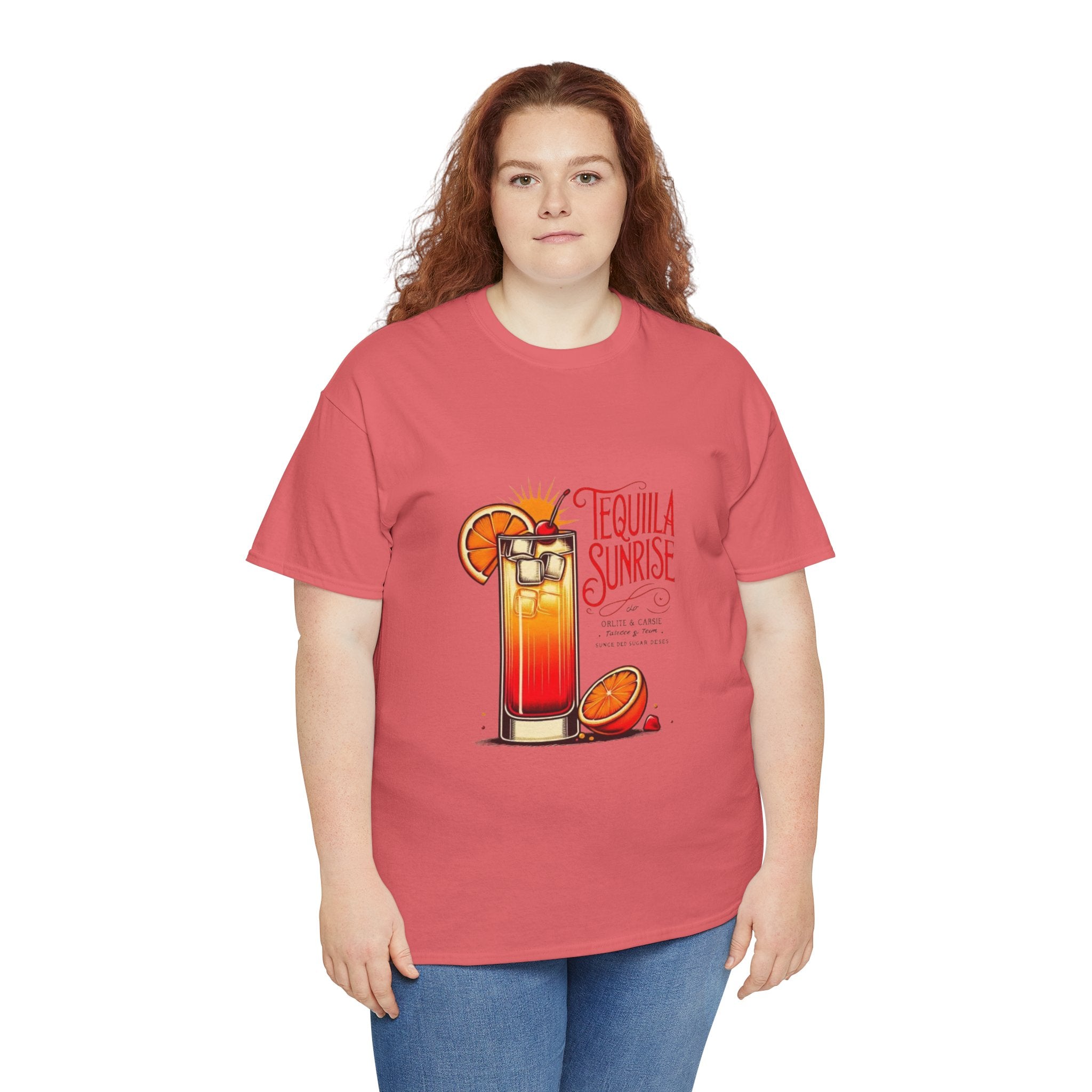 Tequila Cocktail Unisex Heavy Cotton Tee