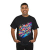 Vibrant Abstract Art Unisex Heavy Cotton Tee