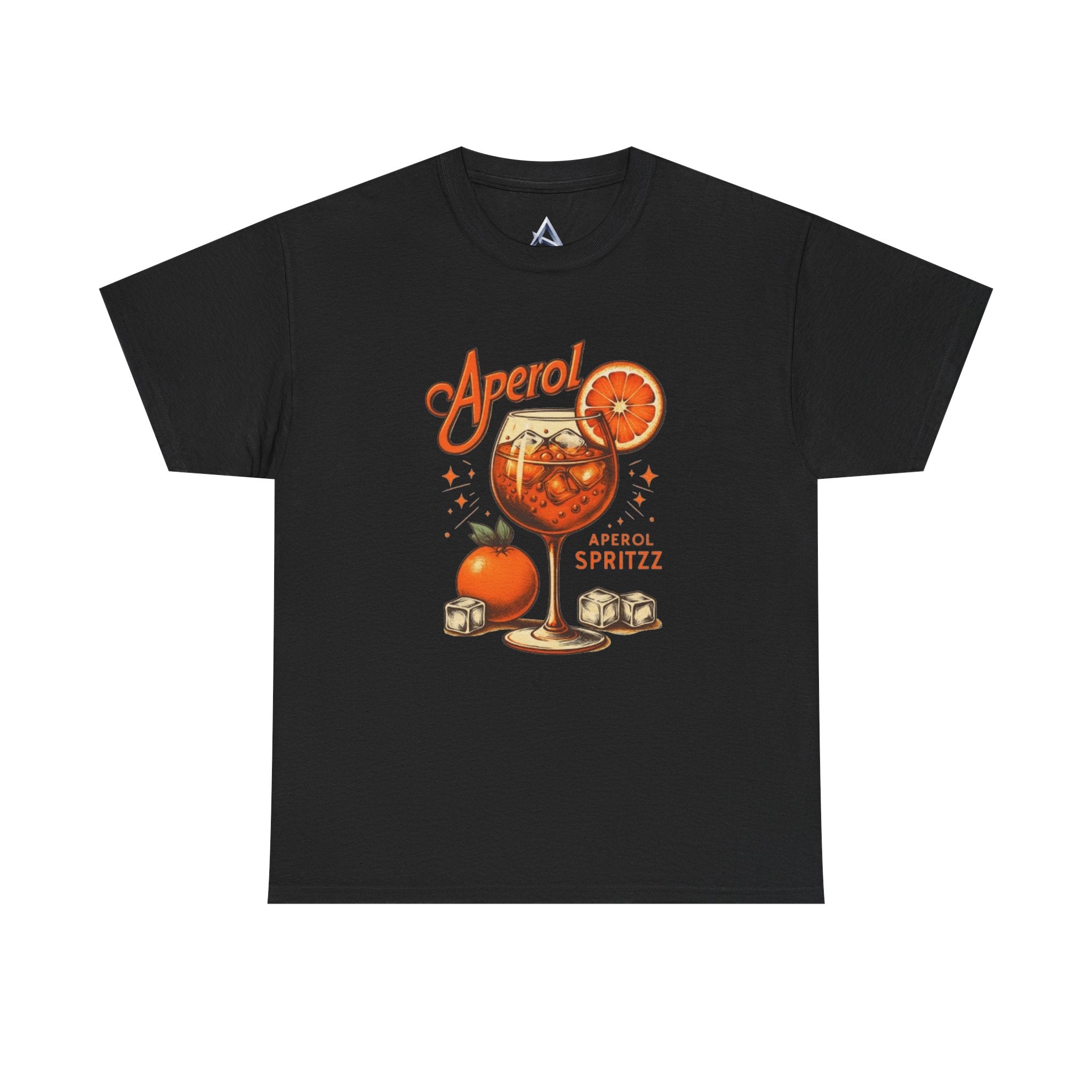 Aperol Spritz Cocktail Unisex Heavy Cotton Tee