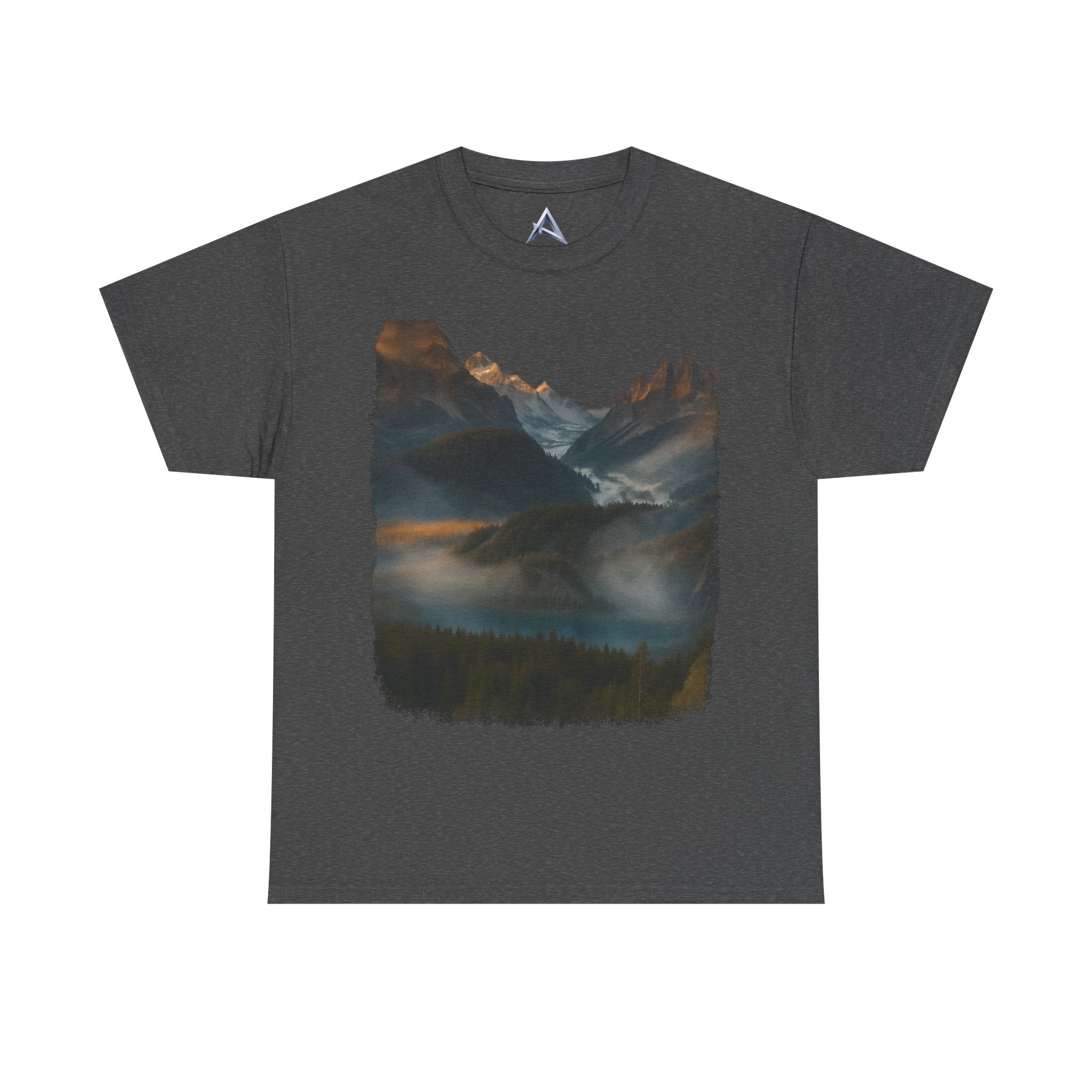 Nature-Inspired Unisex Heavy Cotton Tee, Outdoor, Adventure, Casual Wear, Gift for Nature Lovers, Hiking Merchandise