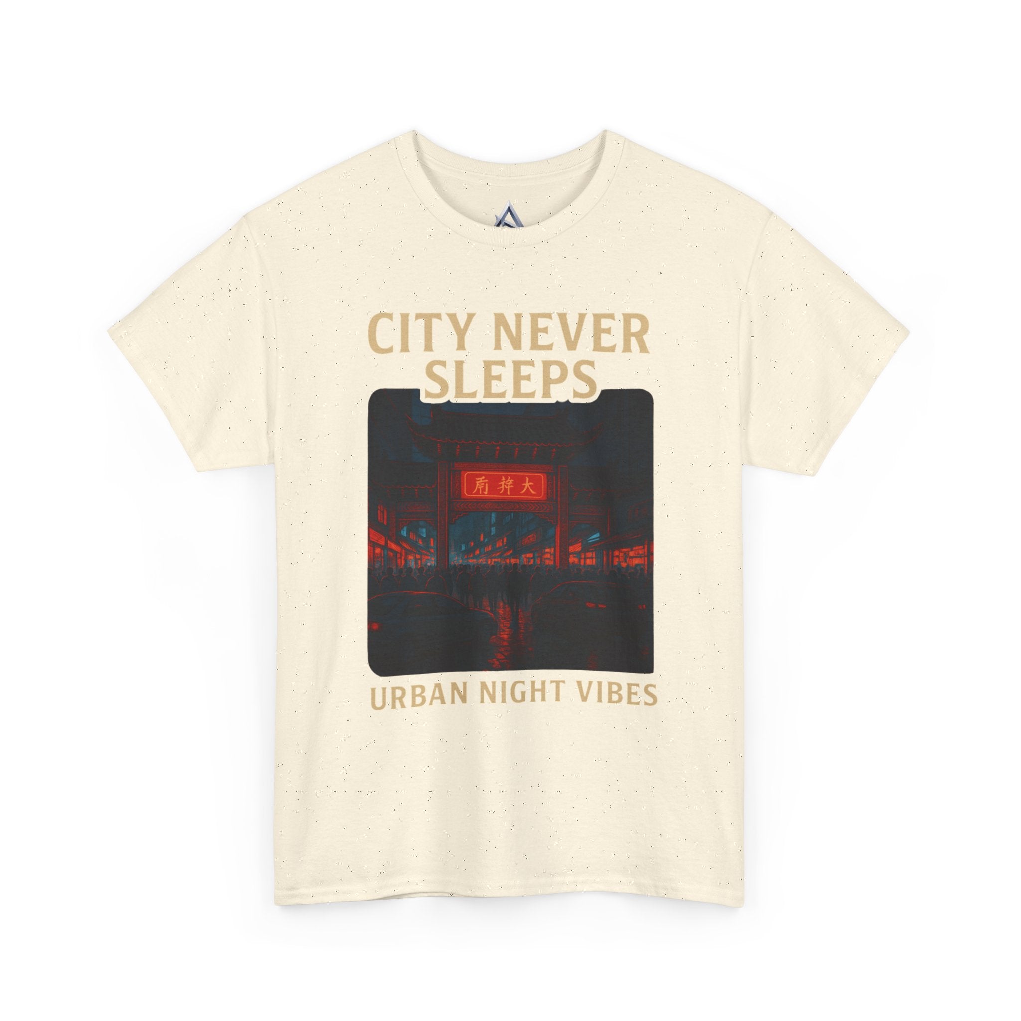 Urban City Night Vibes Unisex Heavy Cotton Tee