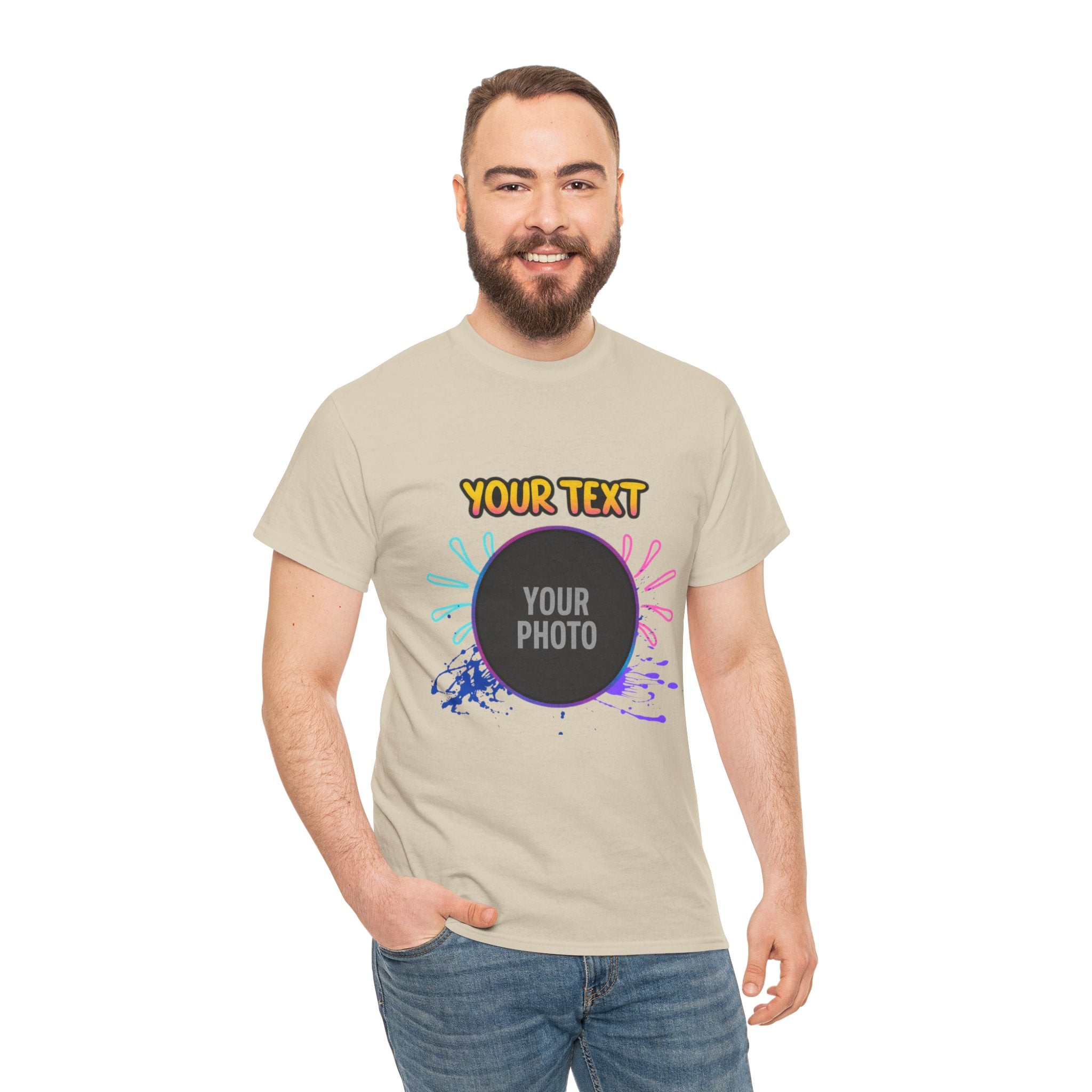 Fancy Unisex Heavy Cotton Custom Tee