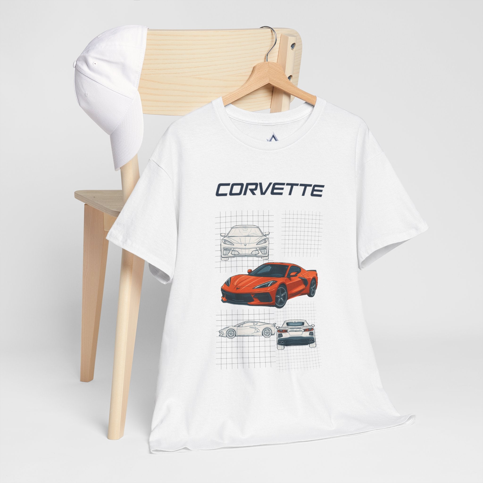 Corvette Enthusiast Heavy Cotton Tee